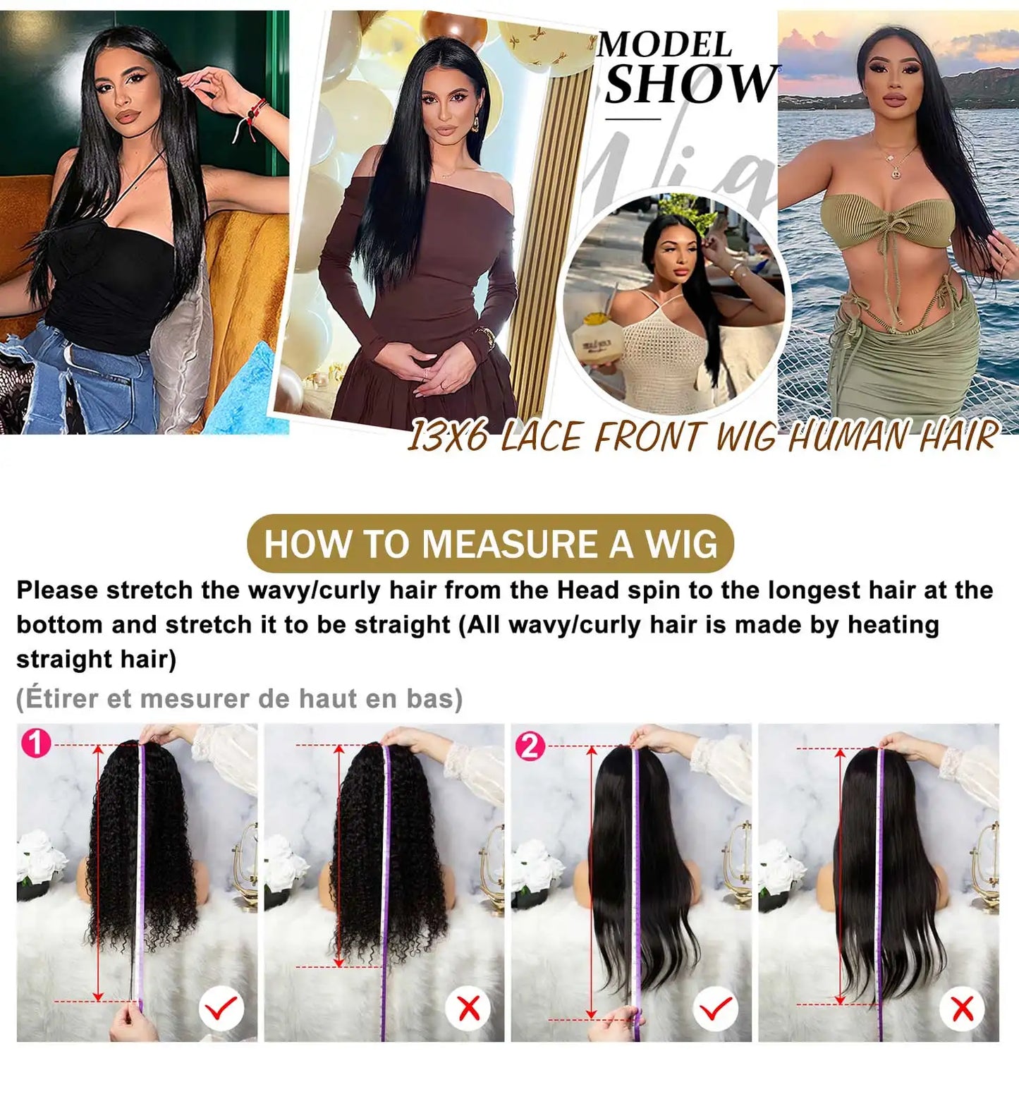 220% Bone Straight 360 Full Transparent Lace Front Human Hair Wigs 13×6 HD Lace Frontal Wig 30 40 Inch Black 100% Human Hair Wig