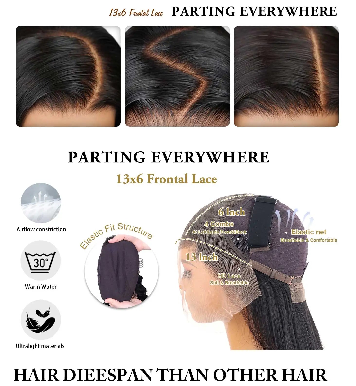 220% Bone Straight 360 Full Transparent Lace Front Human Hair Wigs 13×6 HD Lace Frontal Wig 30 40 Inch Black 100% Human Hair Wig