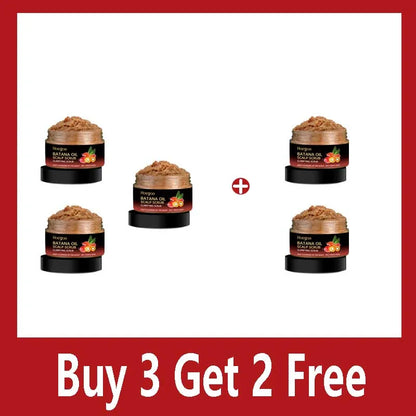 Batana Oil Scalp Scrub for Strengthening Hair Deep Cleaning Nourishing Soothing Shampoo for Sensitive Scalp Hair Care